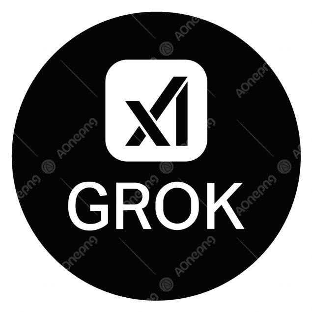 Grok AI Logo PNG