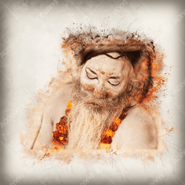 Maha-kumbh-mela bava sadhu
