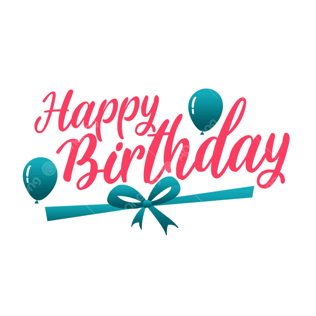 Happy Birthday PNG – Free Transparent, Clipart & Stylish Text Download | AonePNG