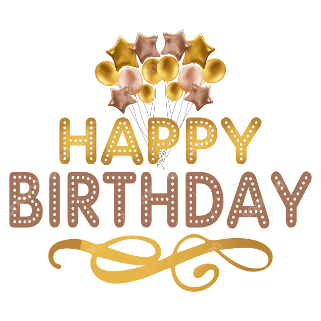 Happy Birthday PNG – Free Transparent Images & Clipart