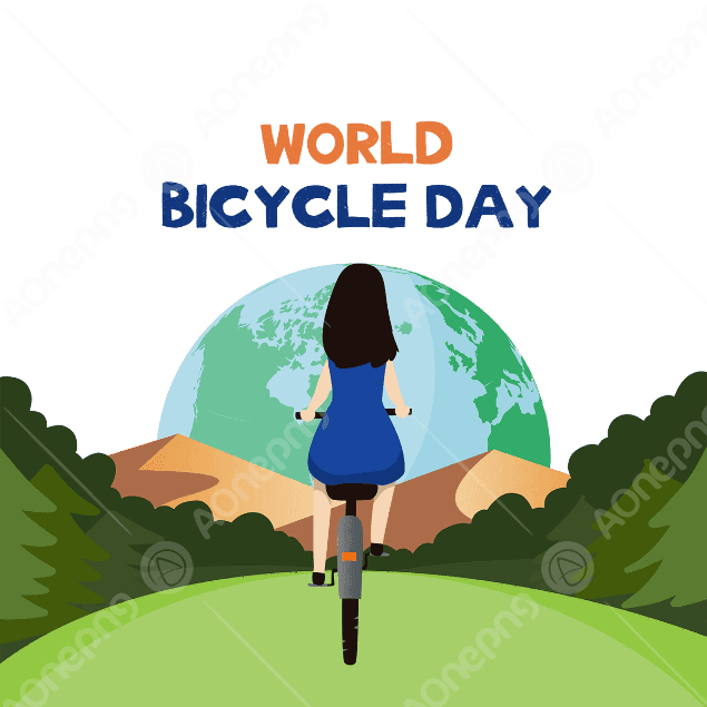 Free Bicycle Day PNG Images & Clipart | AOnePng Download