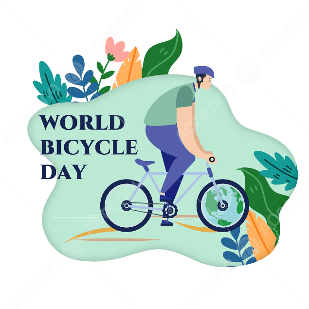 World Bicycle Day PNG Images Free | Eco Bike by AOnePng