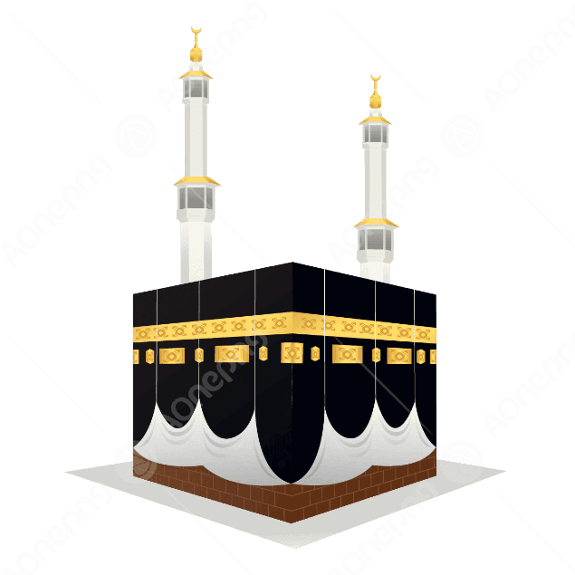 Masjid Islamic Mosque Vector PNG | Hajj Mabroor Pilgrimage