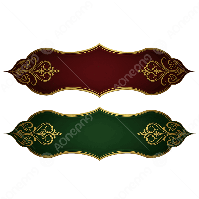 Green Border Background Banner & Wallpaper PNG | AOnePng