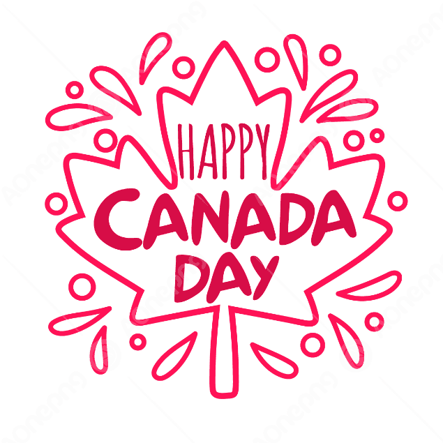 Happy Canada Day Icon Vector Free Download  AOnePng