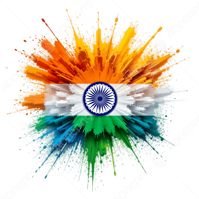 Indian Flag PNG Vectors Free Download High Quality AOnePng