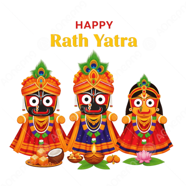 Happy Rath Yatra PNG Free Transparent Image – AOnePNG