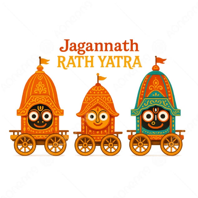 Jagannath Rath Yatra PNG | Transparent Festival Clipart