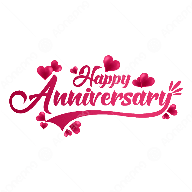 happy anniversary ainbow Balloon PNG Clipart for Happy  Anniversary  AOnePng