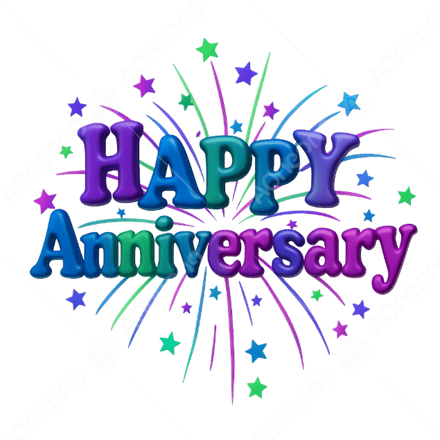 Free Happy Anniversary Wishes PNG Images  AOnePng